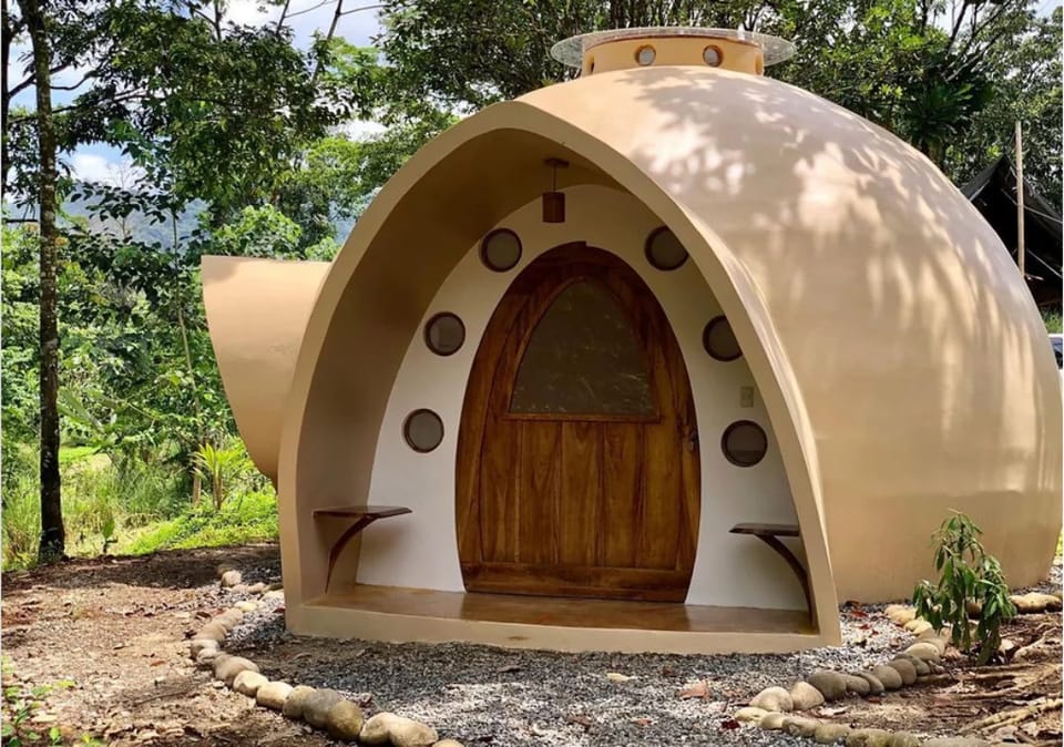 Dome Guest Houses Made with Aircrete